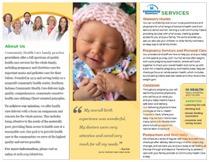 SICHC Obstetrics and Womens Health brochure